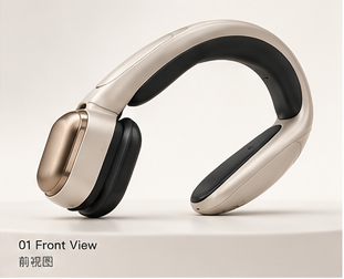 A continuous ear-worn form